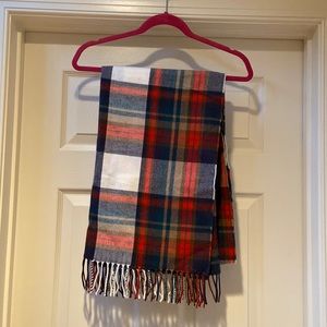 Plaid J Crew Scarf